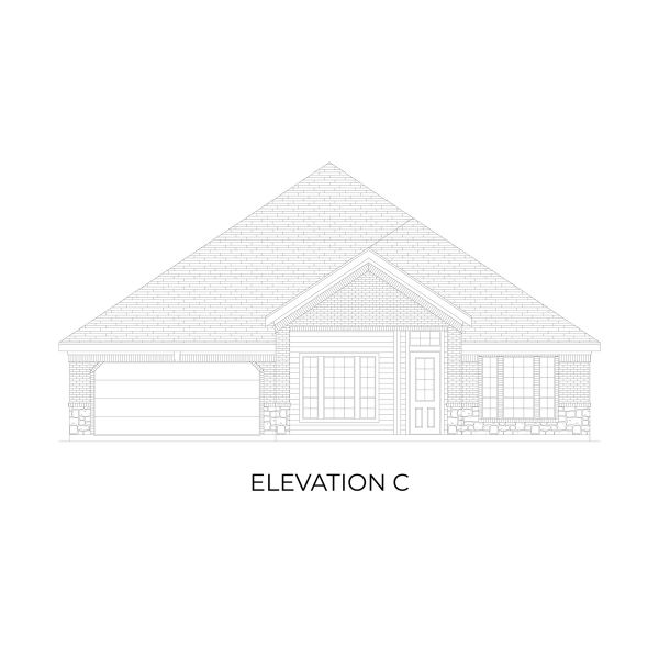Representative rendering of the exterior for the Eagle 2F (w/Game) by First Texas Homes (Image 4).