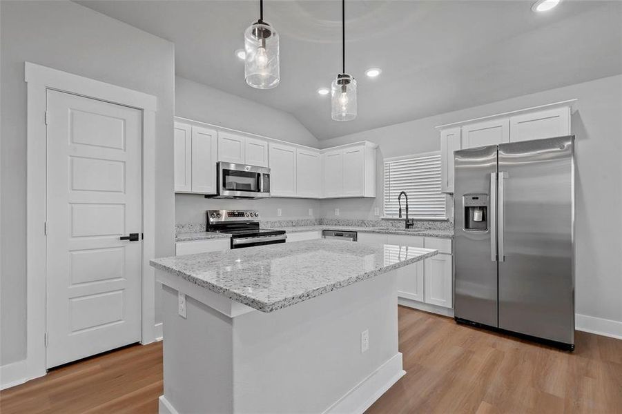 Furnished interior view inside a new home in , Tolar (Image 12).