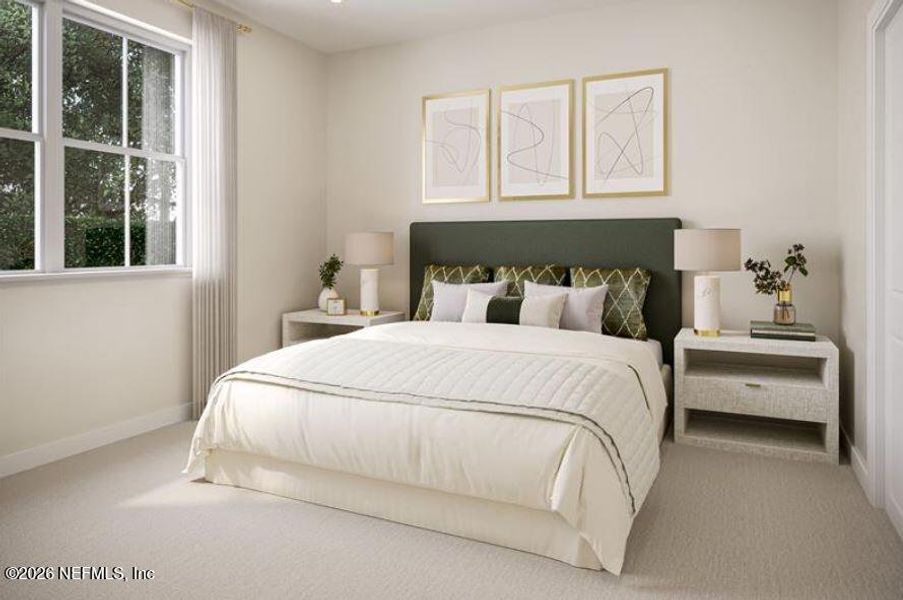 Furnished interior view inside a new home in , Palm Coast (Image 6).