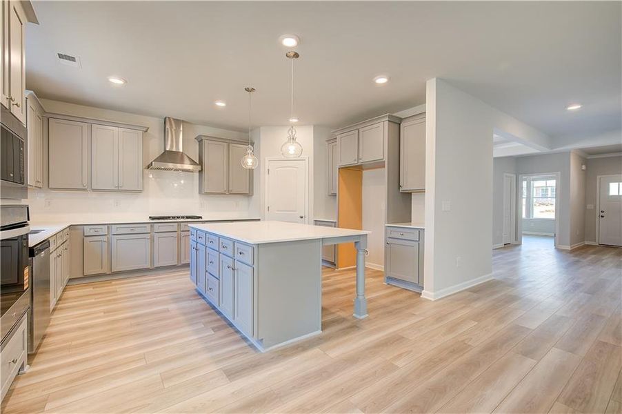 Furnished interior view inside a new home in Burchwood, Stockbridge (Image 7).