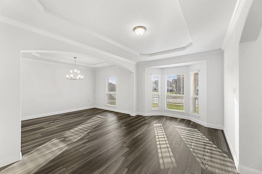 Spacious, unfurnished interior of a new home in Hawkins Meadows, Midlothian (Image 17).