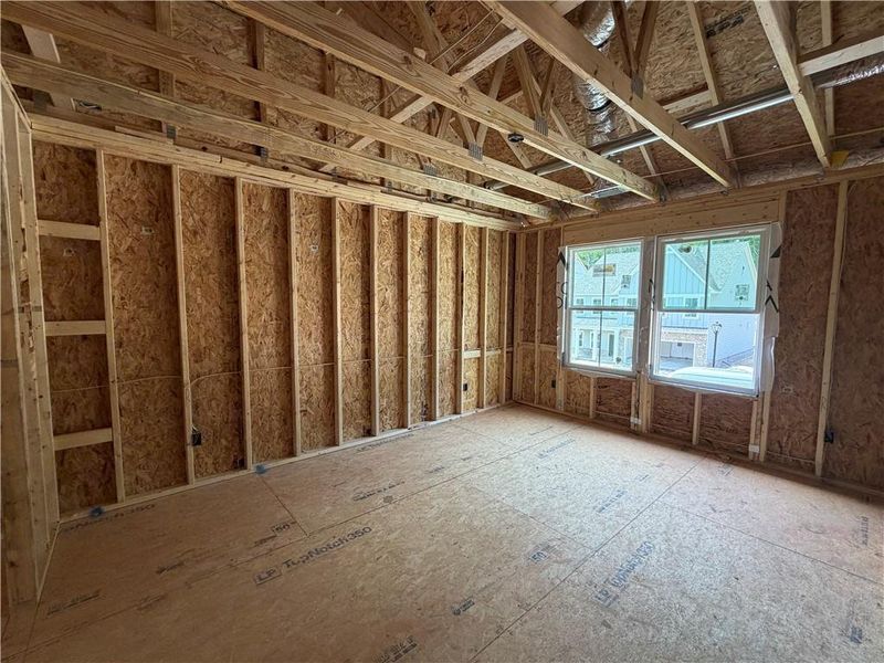 In-progress construction of a new home in Arbors at Richland Creek, Buford, GA (Image 58). In-progress construction of a new home in Arbors at Richland Creek, Buford, GA (Image 58).