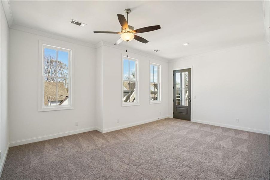 Spacious, unfurnished interior of a new home in Waterside Condos, Peachtree Corners (Image 28).