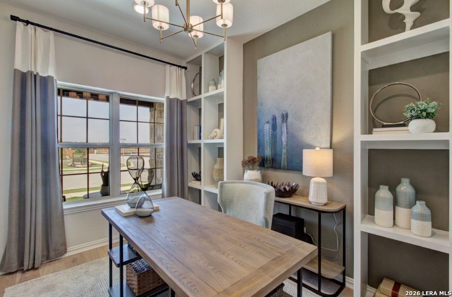 Furnished interior view inside a new home in Sunflower Ridge, New Braunfels (Image 14). Furnished interior view inside a new home in Sunflower Ridge, New Braunfels (Image 14).