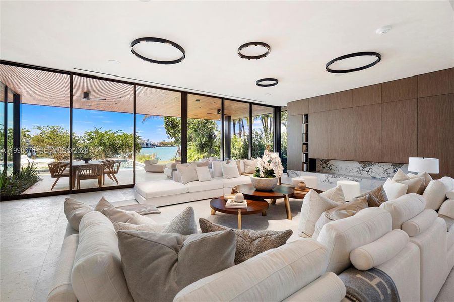 Furnished interior view inside a new home in , Bay Harbor Islands (Image 18).