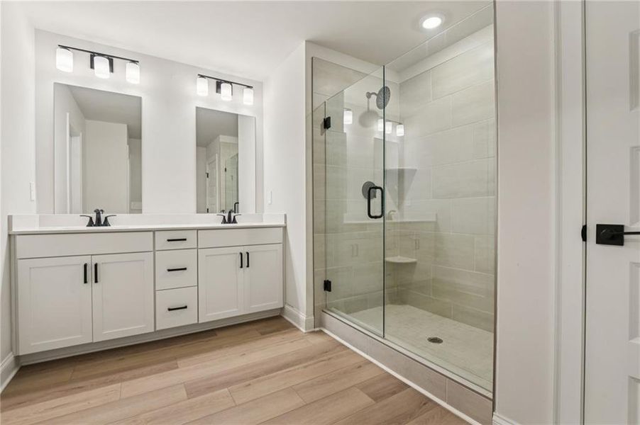 Furnished interior view inside a new home in Hemingway - Reserve Series, Cumming (Image 17).