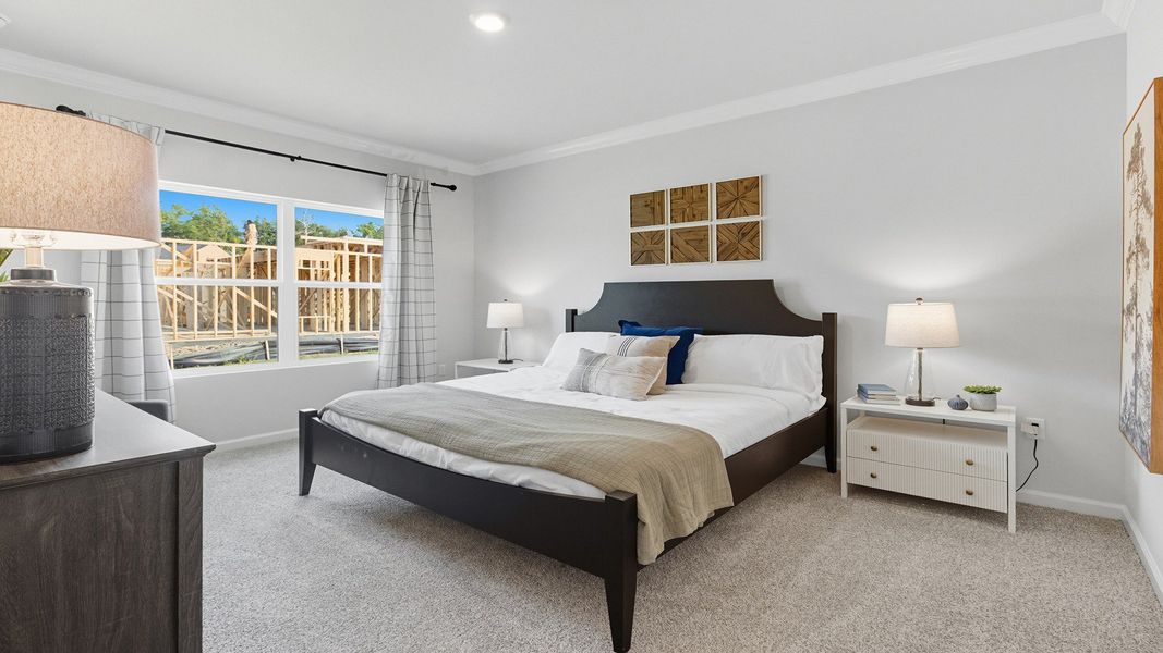 Furnished interior view inside a new home in Olson Ridge, Tallahassee (Image 16).