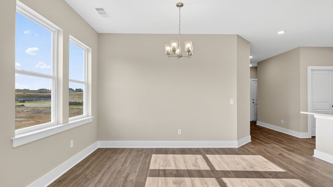 Spacious, unfurnished interior of a new home in McClure Farms, Columbia (Image 36).