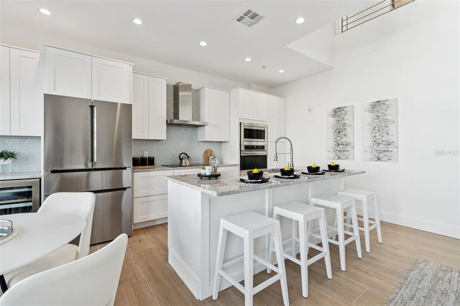 Furnished interior view inside a new home in , Sarasota (Image 73).