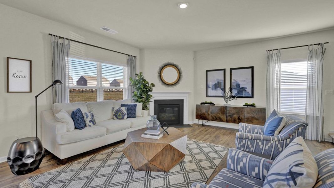 Furnished interior view inside a new home in Fieldcrest Acres, Blountville (Image 9).