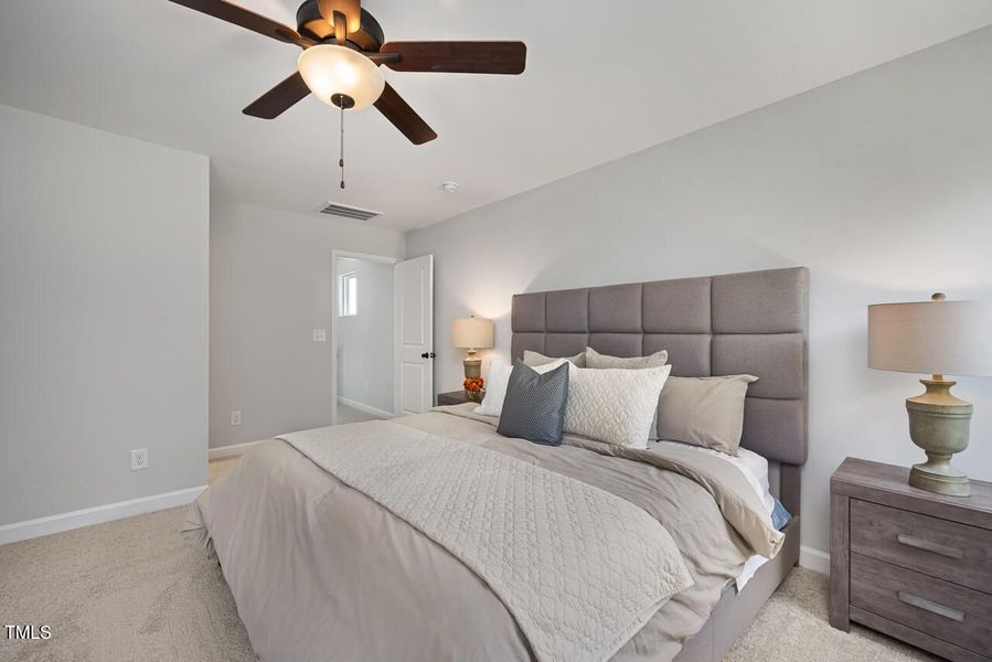 Furnished interior view inside a new home in Wellers Knoll, Lillington (Image 107).