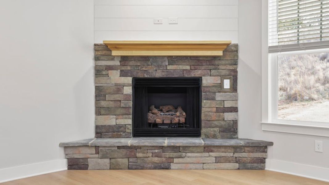 Representative interior finishes for a home built from the Bakersfield by D.R. Horton in Edgewood Estates, Greenville (Image 13).