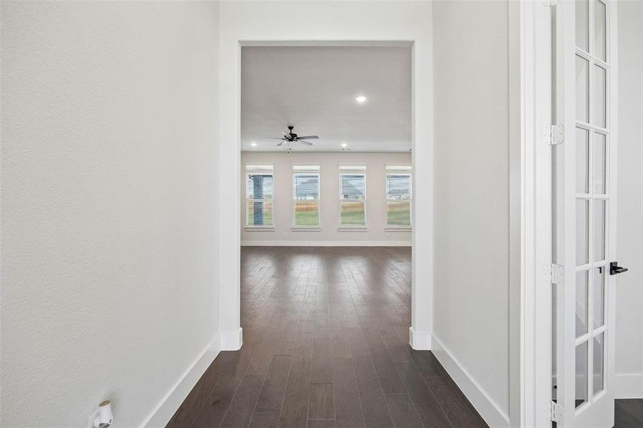 Spacious, unfurnished interior of a new home in The Arbors Midlothian, Midlothian (Image 25).