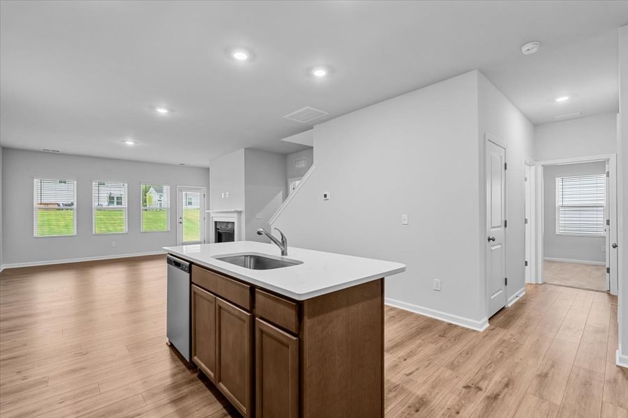 Furnished interior view inside a new home in Fieldstone, Lexington (Image 11).