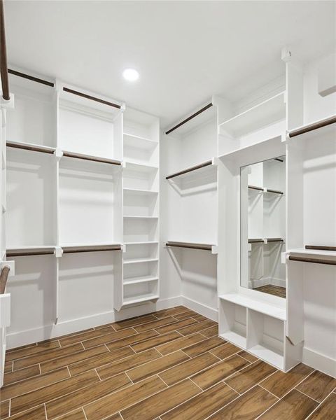 View of spacious closet