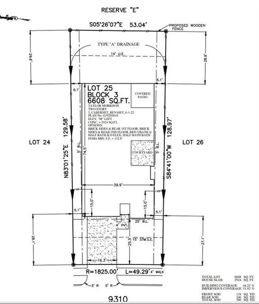 Plot Plan