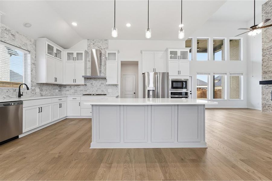 Furnished interior view inside a new home in Solterra, Mesquite (Image 8).