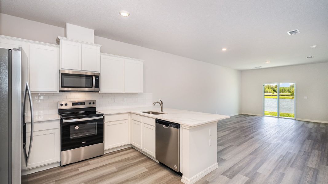 Furnished interior view inside a new home in Orchid Reserve, Sebastian (Image 6).