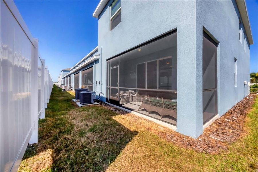 Exterior details and patio area of a home in Braden Pointe, Bradenton (Image 31). Exterior details and patio area of a home in Braden Pointe, Bradenton (Image 31).