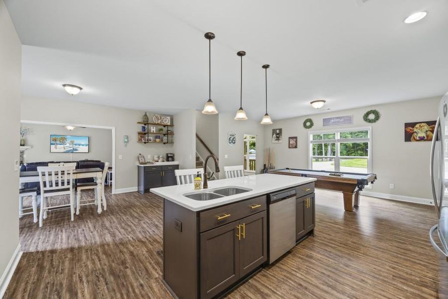 Furnished interior view inside a new home in , Dawsonville (Image 8). Furnished interior view inside a new home in , Dawsonville (Image 8).