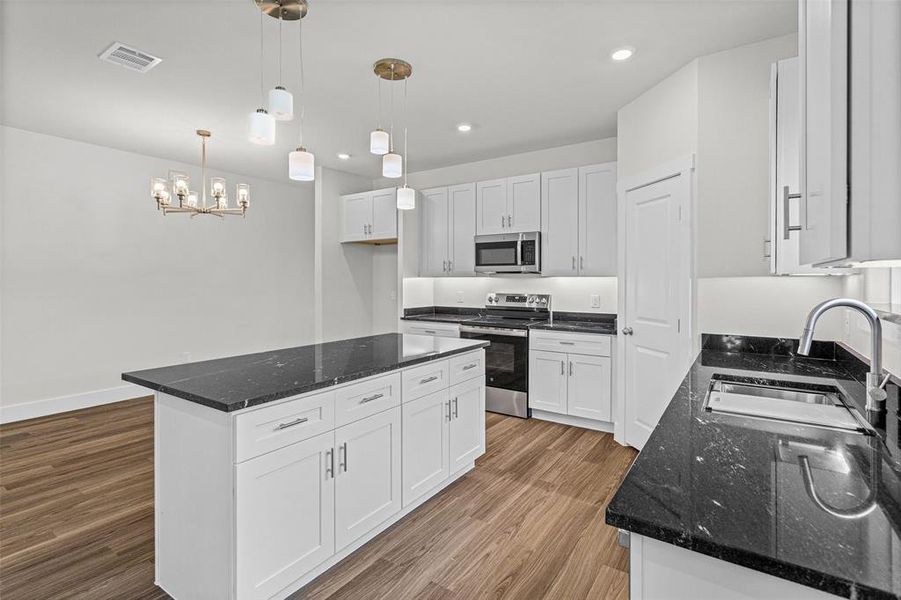 Furnished interior view inside a new home in , Granbury (Image 11).