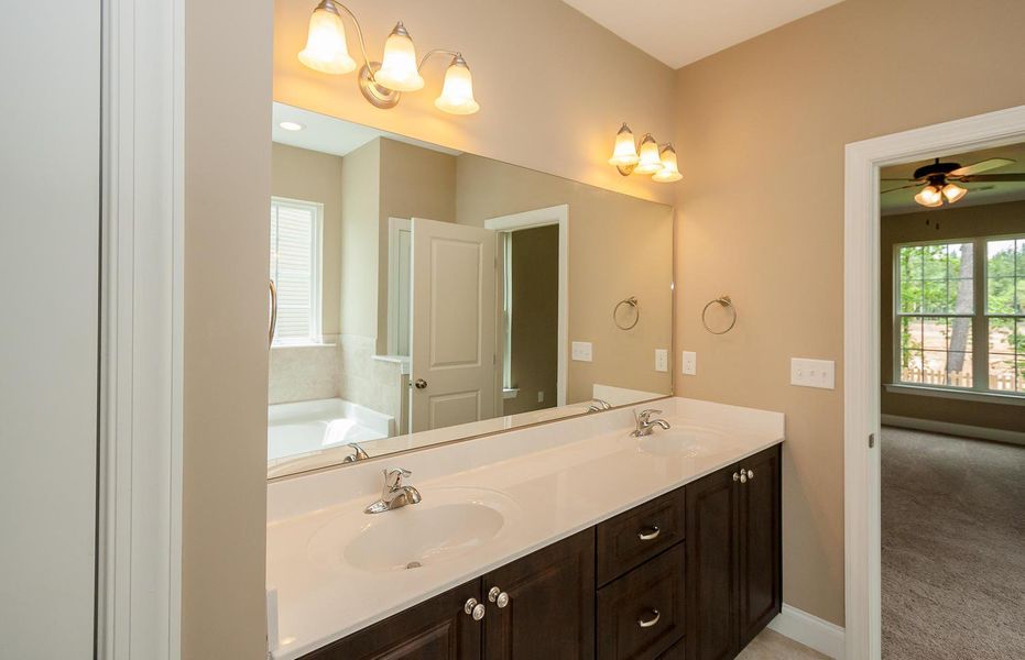 Representative furnished interior of a home built from the Springfield V by Ivey Homes in Windsor, North Augusta (Image 15). Representative furnished interior of a home built from the Springfield V by Ivey Homes in Windsor, North Augusta (Image 15).