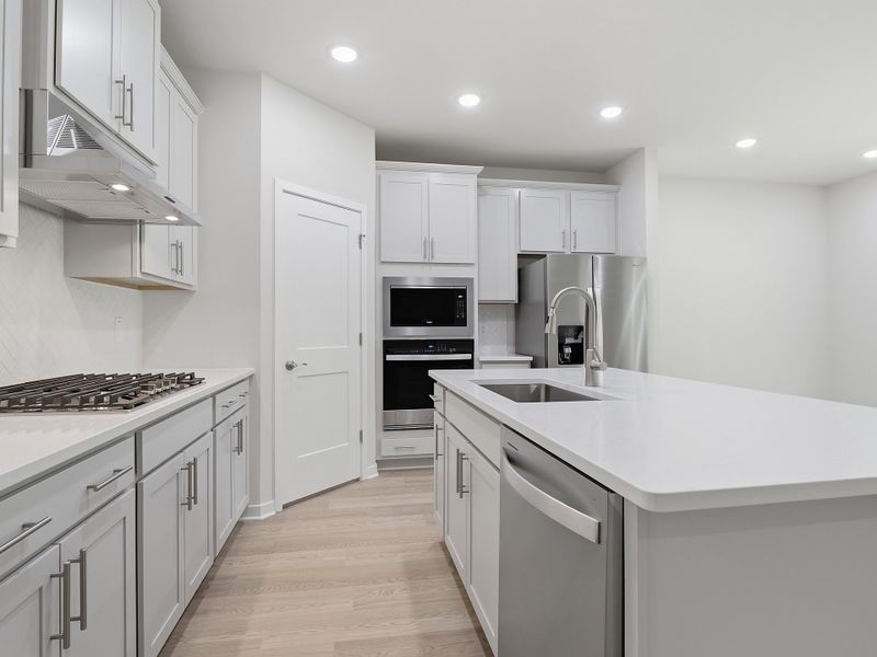 Furnished interior view inside a new home in Marshburn Landing - Signature Series, Wendell (Image 4).