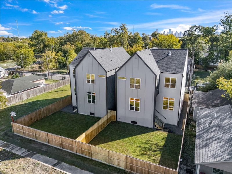 Exterior details and patio area of a home in , Houston (Image 26).