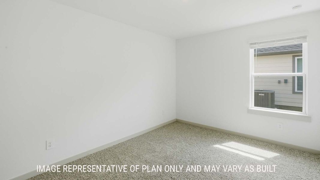 Representative unfurnished interior of a home built from the Elgin by D.R. Horton in Reserve at Mallard Lakes, Orange (Image 22).