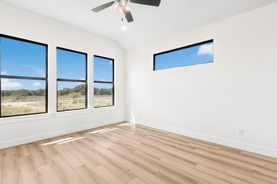 Spacious, unfurnished interior of a new home in Leander Estates, Leander (Image 26). Spacious, unfurnished interior of a new home in Leander Estates, Leander (Image 26).