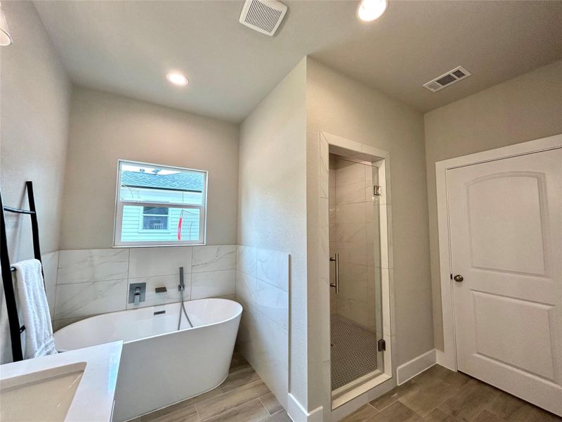 Primary bathroom Primary bathroom