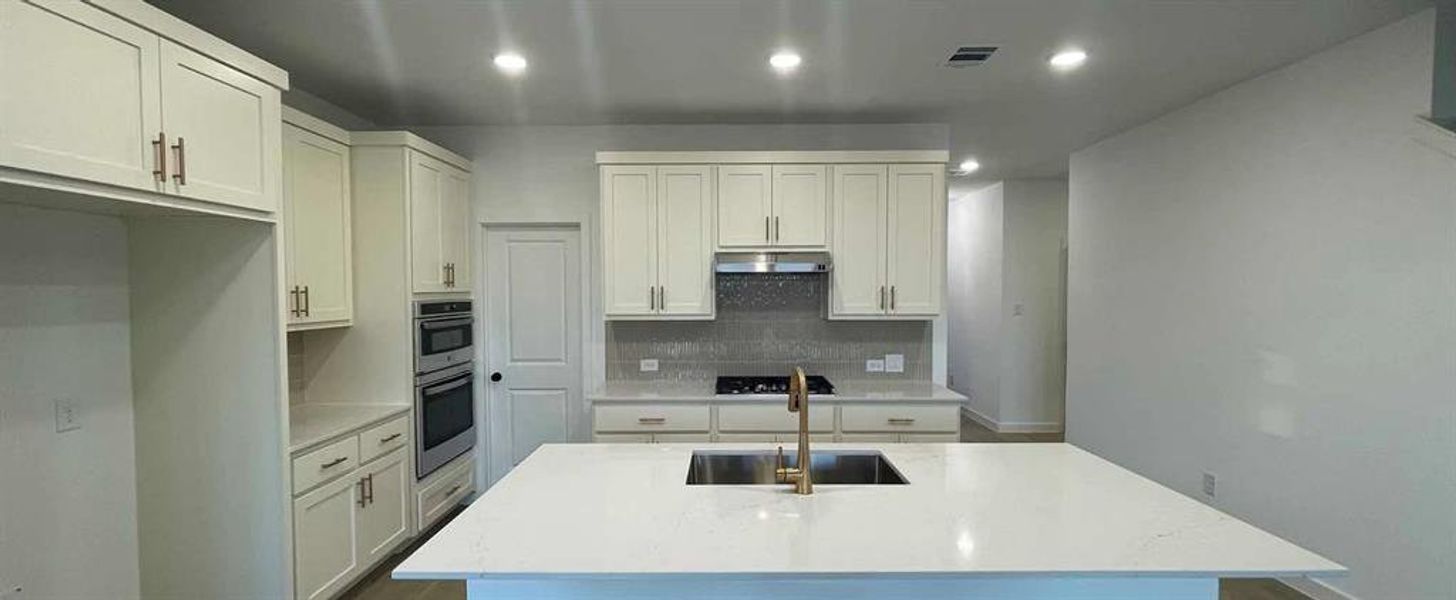 Kitchen Construction Progress featuring the Serene Collection