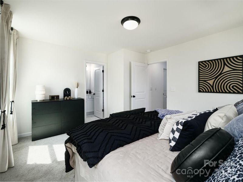 Furnished interior view inside a new home in , Charlotte (Image 13).