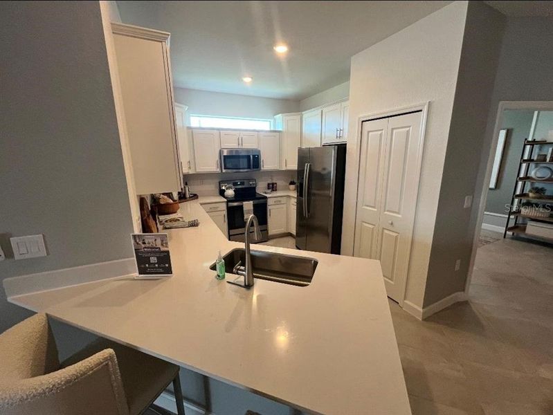 Furnished interior view inside a new home in , Englewood (Image 8).