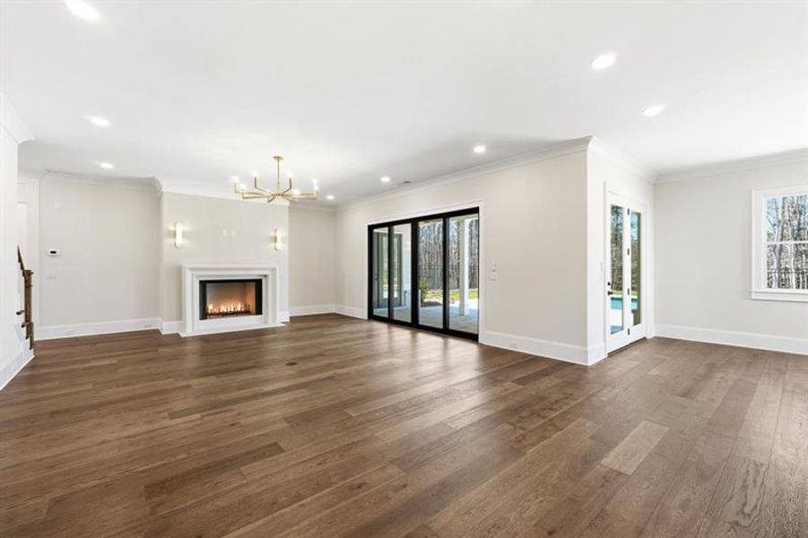 Spacious, unfurnished interior of a new home in , Marietta (Image 31).