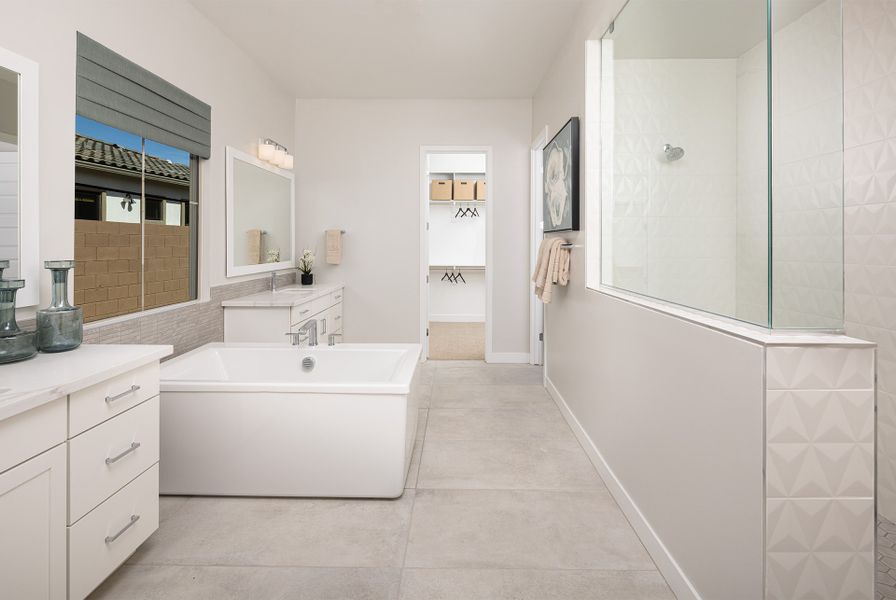 Representative furnished interior of a home built from the Sandpiper by Taylor Morrison in Verdin Odyssey Collection, Phoenix (Image 10).