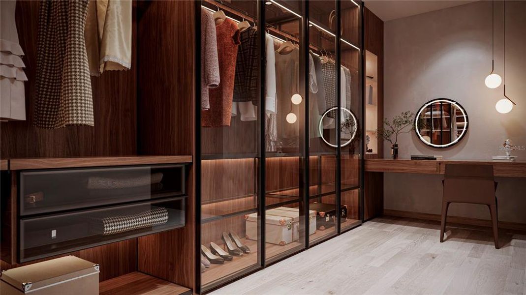 Furnished interior view inside a new home in , Punta Gorda (Image 9).