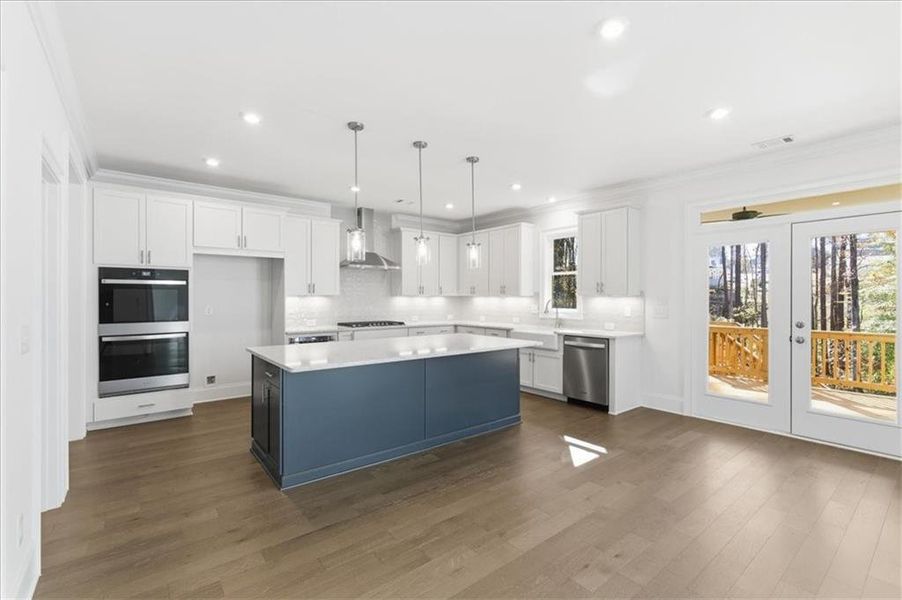 Furnished interior view inside a new home in Ford Landing, Acworth (Image 9).