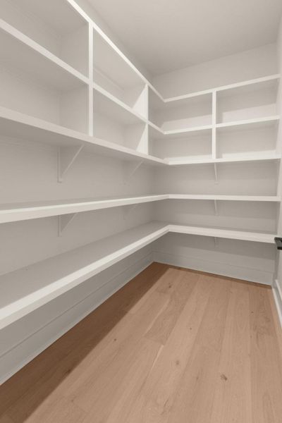 View of storage area