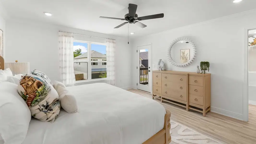 Representative furnished interior of a home built from the Monroe by D.R. Horton in Crest Bay Cottages, Miramar Beach (Image 19). Representative furnished interior of a home built from the Monroe by D.R. Horton in Crest Bay Cottages, Miramar Beach (Image 19).
