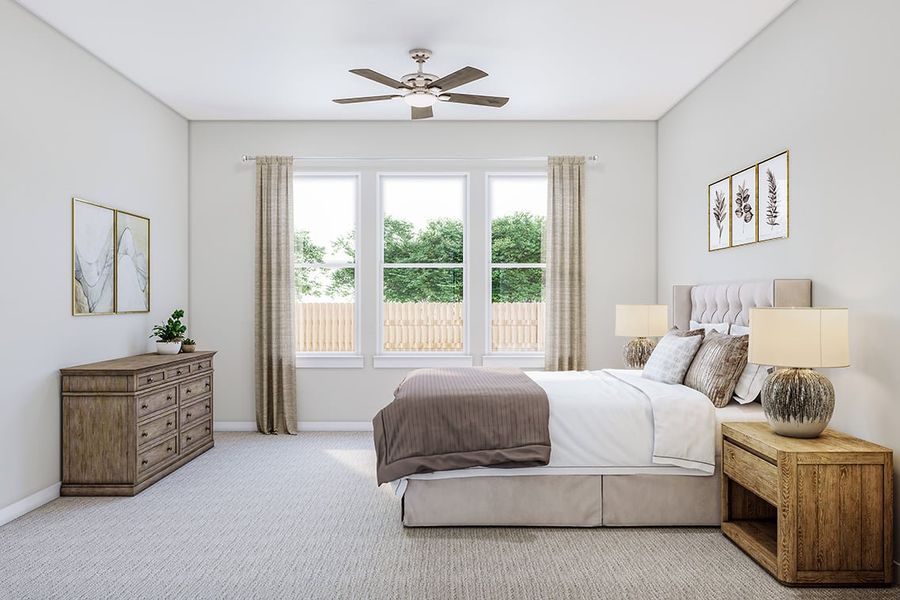 Furnished interior view inside a new home in Arbor Collection At Park Central, Georgetown (Image 9). Furnished interior view inside a new home in Arbor Collection At Park Central, Georgetown (Image 9).