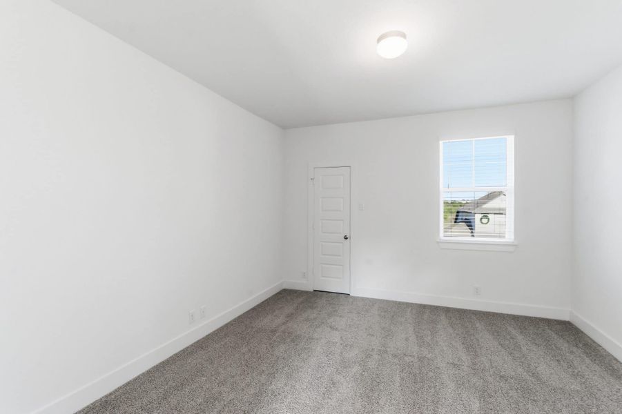 Spacious, unfurnished interior of a new home in Buffalo Crossing, Cibolo (Image 38). Spacious, unfurnished interior of a new home in Buffalo Crossing, Cibolo (Image 38).