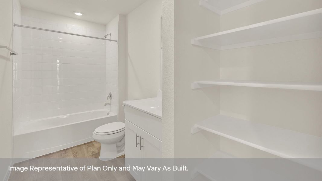 Representative furnished interior of a home built from the The Kendall by D.R. Horton in Paramount, Kyle (Image 13). Representative furnished interior of a home built from the The Kendall by D.R. Horton in Paramount, Kyle (Image 13).