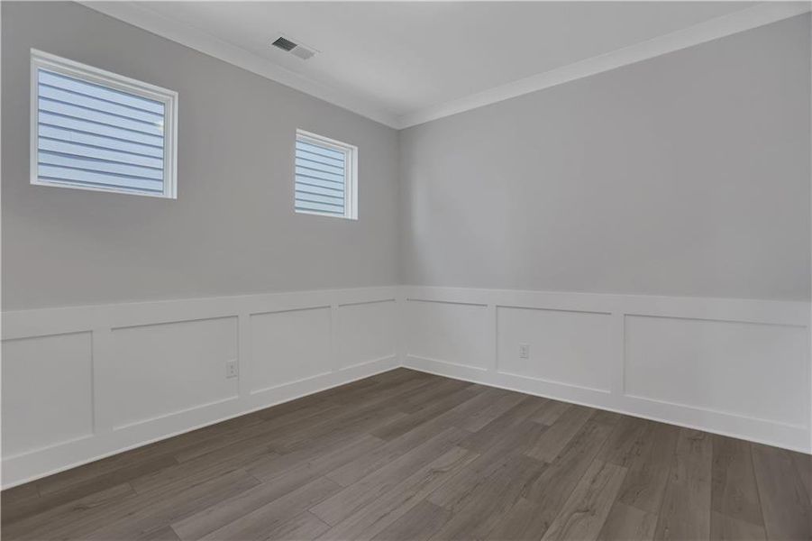 Spacious, unfurnished interior of a new home in Villas at Dawsonville, Dawsonville (Image 31). Spacious, unfurnished interior of a new home in Villas at Dawsonville, Dawsonville (Image 31).