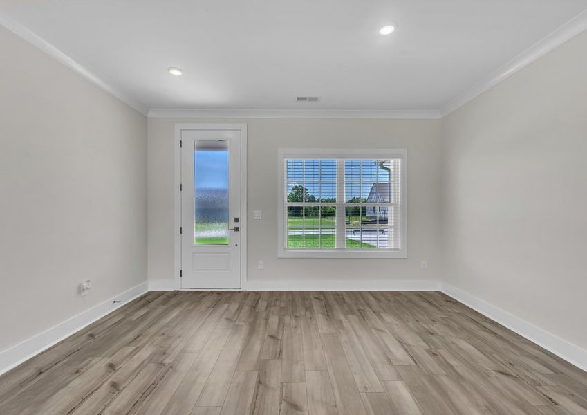 Entryway of the Taylor. Entryway of the Taylor.