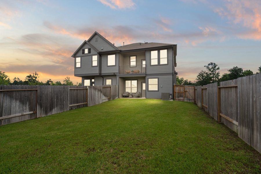 Exterior details and patio area of a home in Woodforest, Montgomery (Image 28). Exterior details and patio area of a home in Woodforest, Montgomery (Image 28).