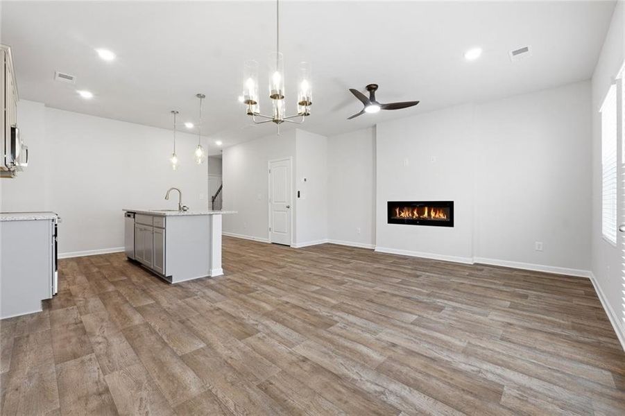 Spacious, unfurnished interior of a new home in Azalea Hills, Temple (Image 20).