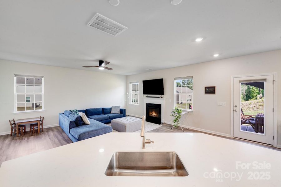 Furnished interior view inside a new home in Elizabeth: Walk, Fort Mill (Image 3). Furnished interior view inside a new home in Elizabeth: Walk, Fort Mill (Image 3).