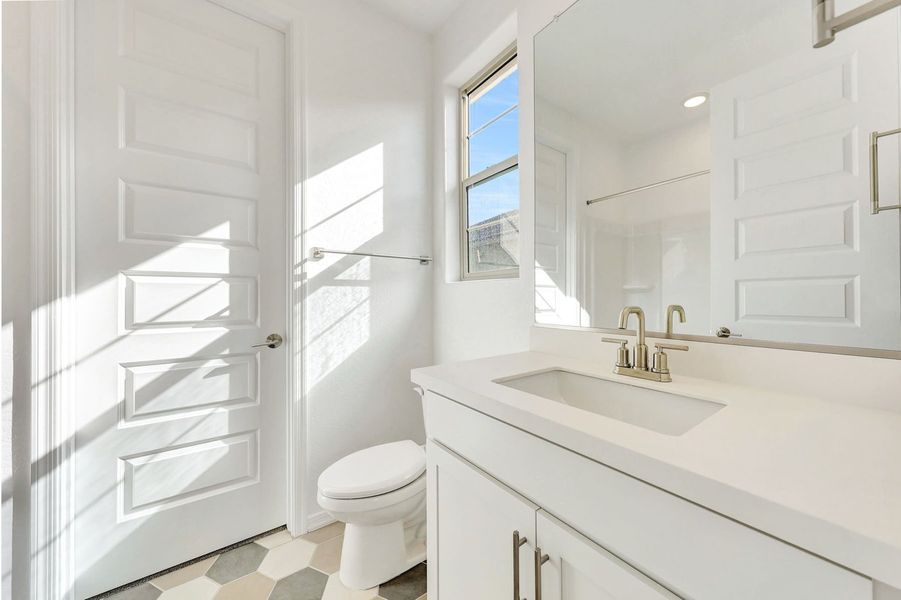 Representative furnished interior of a home built from the Mercury by Mattamy Homes in Las Ventanas, Goodyear (Image 16).