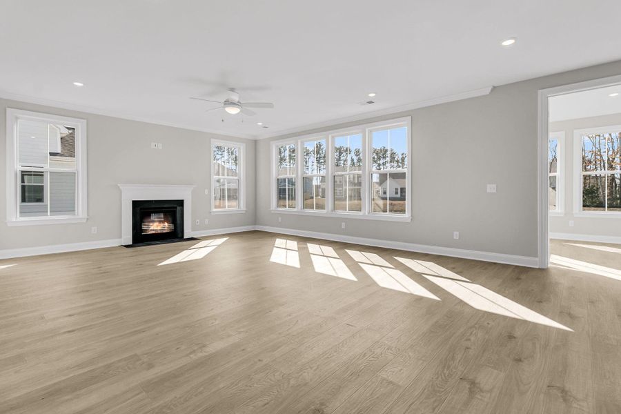 Spacious, unfurnished interior of a new home in Cherrywood Estates, Summerville (Image 56).